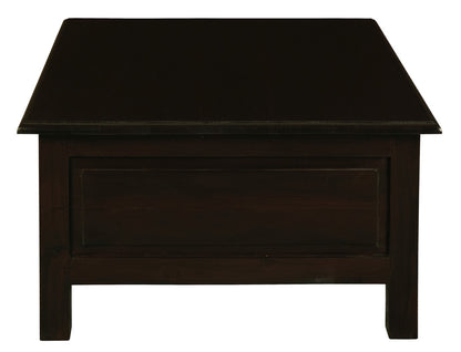 Tasmania 4 Drawer Straight Leg Coffee Table (Chocolate) V199-CT004KLC