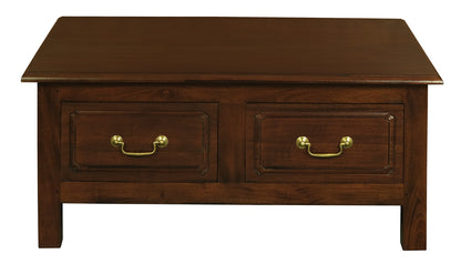 Tasmania 4 Drawer Straight Leg Coffee Table (Mahogany) V199-CT004KLM