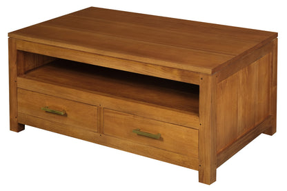 Paris 4 Drawer Coffee Table (Light Pecan) V199-CT004PNMKLP