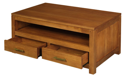 Paris 4 Drawer Coffee Table (Light Pecan) V199-CT004PNMKLP