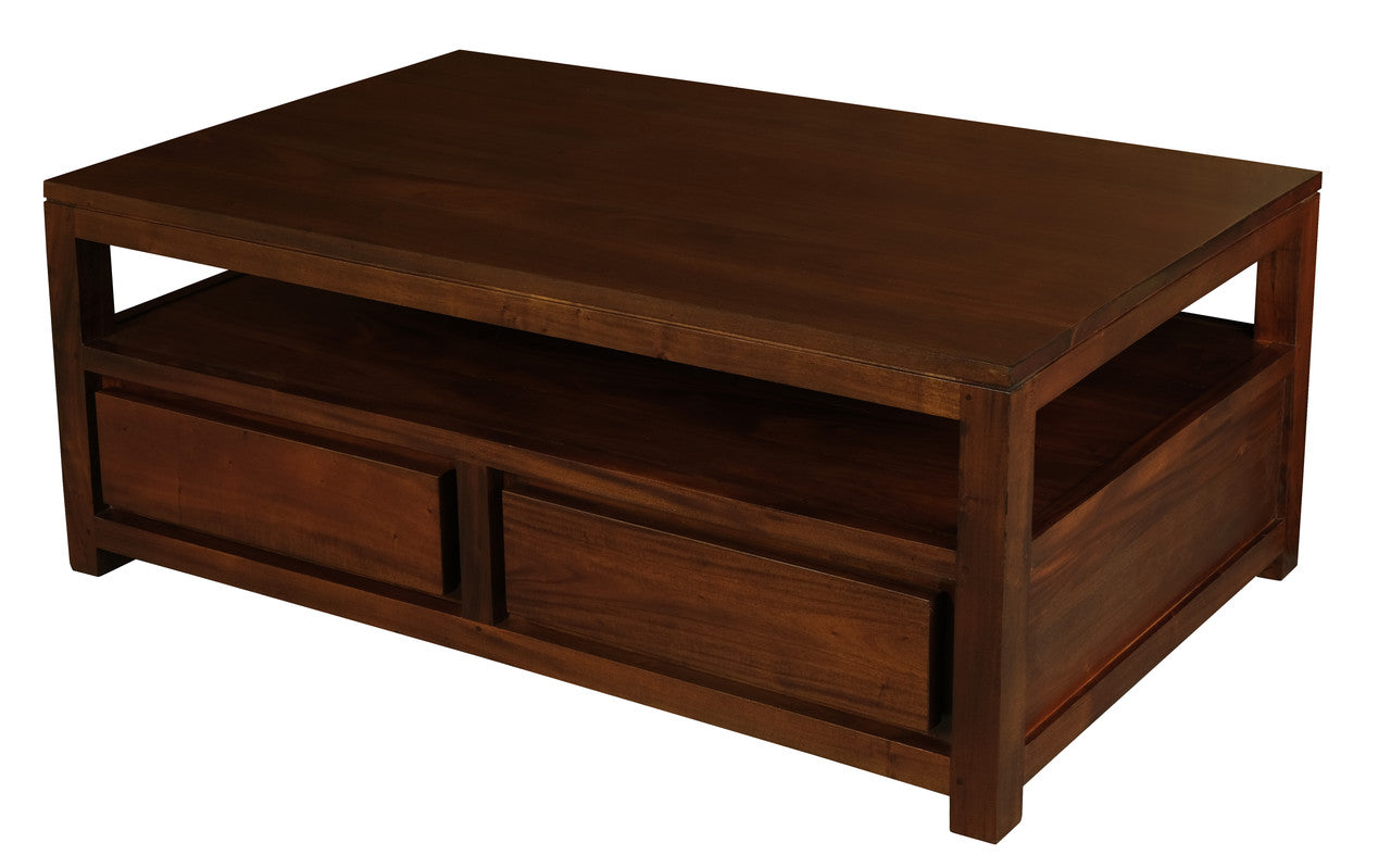 Amsterdam 4 Drawer Coffee Table (Mahogany) V199-CT004TAM