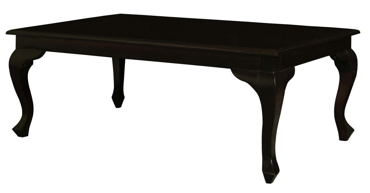 Queen Anne Coffee Table 120 x 70 cm - Chocolate V199-CT12070QAC