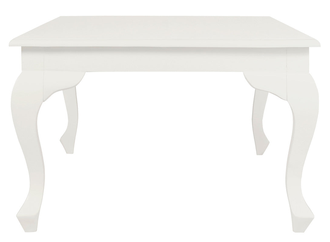 Queen Anne Coffee Table 120 x 70 cm - White V199-CT12070QAWH