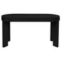 Brentwood 2 Drawer Oval Desk (Black) V199-DK002BWBW