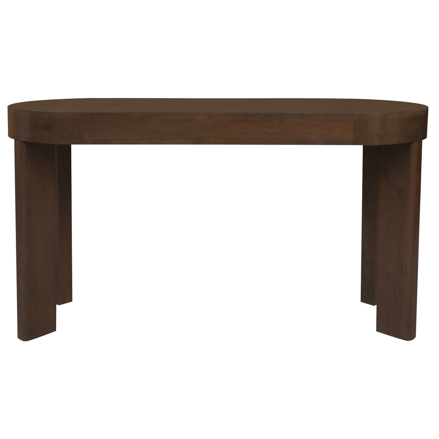 Brentwood 2 Drawer Oval Desk (Walnut) V199-DK002BWWNW