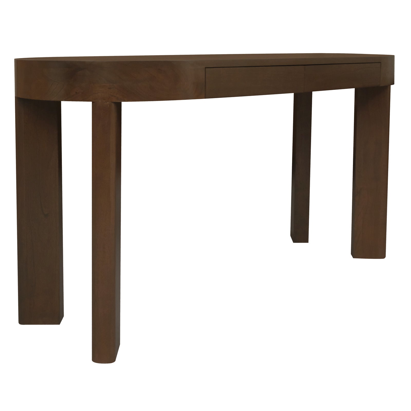 Brentwood 2 Drawer Oval Desk (Walnut) V199-DK002BWWNW
