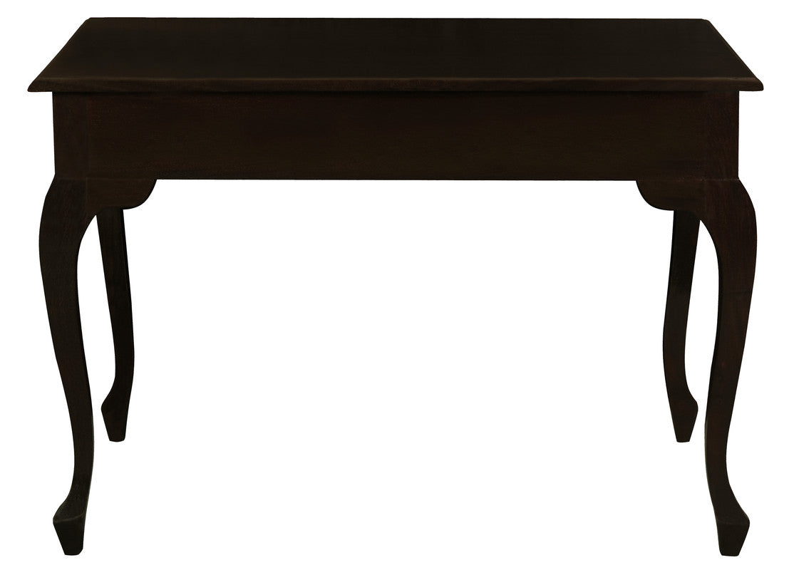 Queen Anne 2 Drawer Desk (Chocolate) V199-DK002QAC