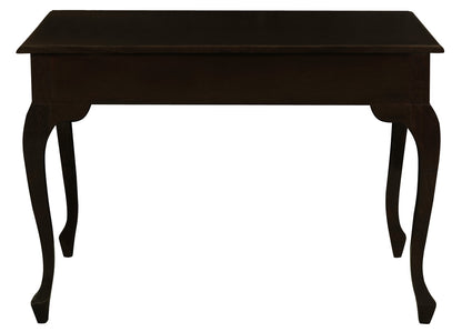 Queen Anne 2 Drawer Desk (Chocolate) V199-DK002QAC