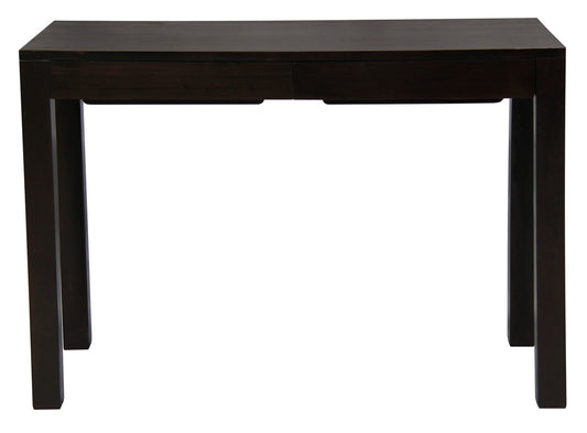 Amsterdam Solid Mahogany Timber 2 Drawer Desk (Chocolate) V199-DK002TAC