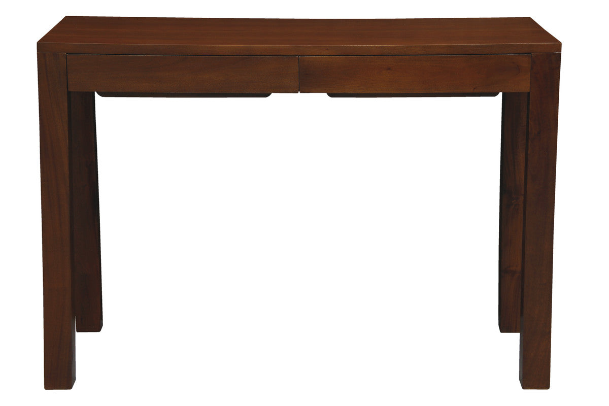 Amsterdam Solid Mahogany Timber 2 Drawer Desk (Mahogany) V199-DK002TAM