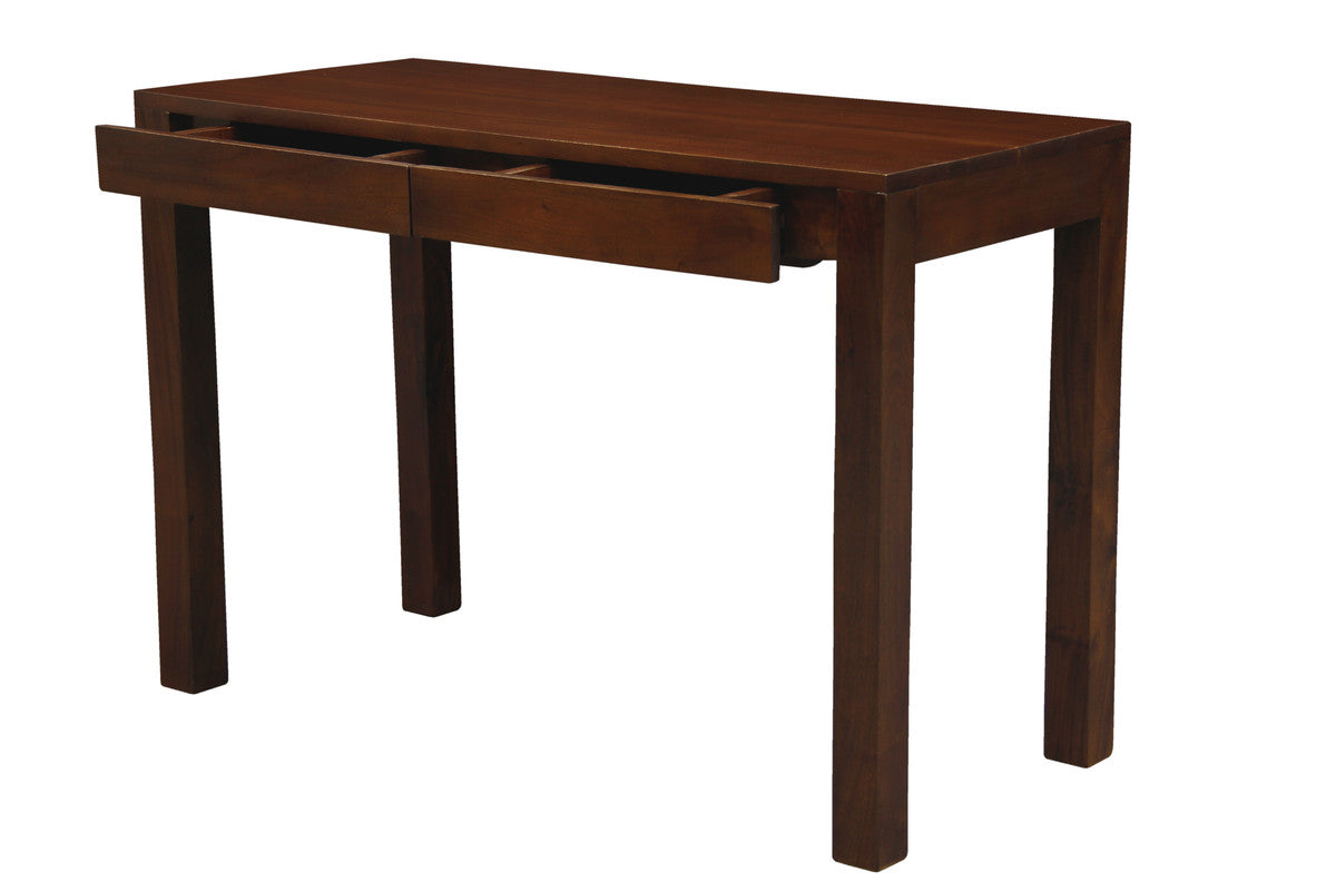 Amsterdam Solid Mahogany Timber 2 Drawer Desk (Mahogany) V199-DK002TAM