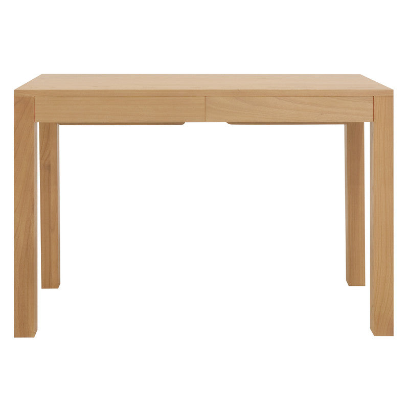 Amsterdam 2 Drawer Solid Mindi Wood Sofa Table (Natural) V199-DK002TAMDNI
