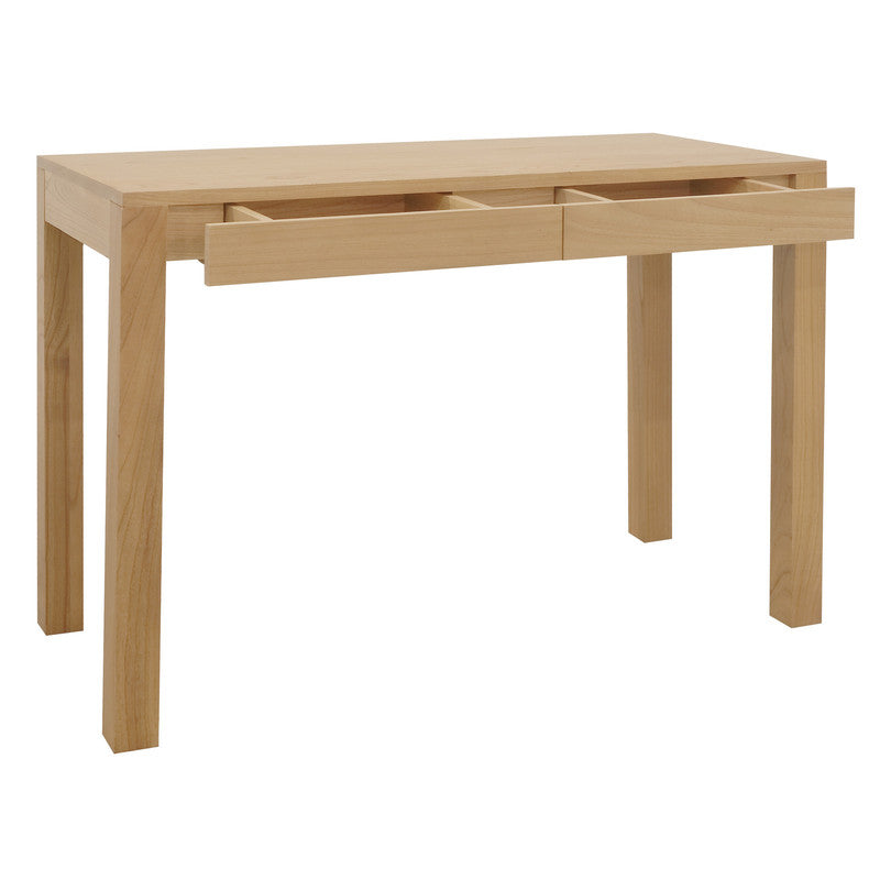 Amsterdam 2 Drawer Solid Mindi Wood Sofa Table (Natural) V199-DK002TAMDNI
