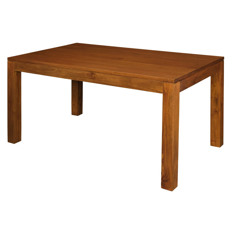 Amsterdam Solid Mahogany Timber Dining Table 120 x 70 cm (Light Pecan) V199-DT12070TALP