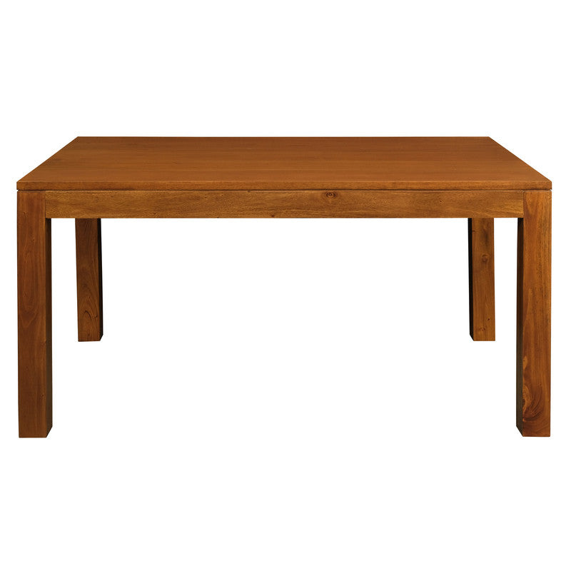 Amsterdam Solid Mahogany Timber Dining Table 120 x 70 cm (Light Pecan) V199-DT12070TALP