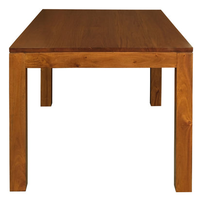 Amsterdam Solid Mahogany Timber Dining Table 120 x 70 cm (Light Pecan) V199-DT12070TALP
