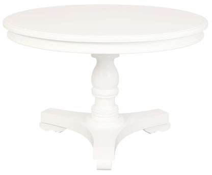 Tasmania Round Dining Table 120 cm (White) V199-DT120RDWH