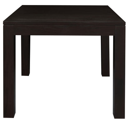 Amsterdam Solid Mahogany Timber Dining Table 90 x 90 cm (Chocolate) V199-DT9090TAC