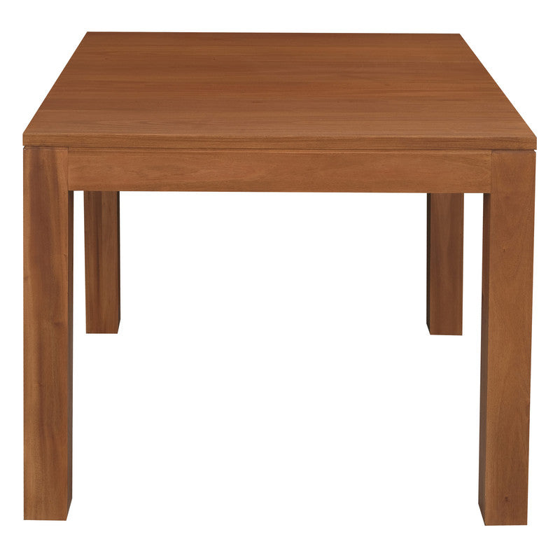 Amsterdam Solid Mahogany Timber Dining Table 90 x 90 cm (Light Pecan) V199-DT9090TALP