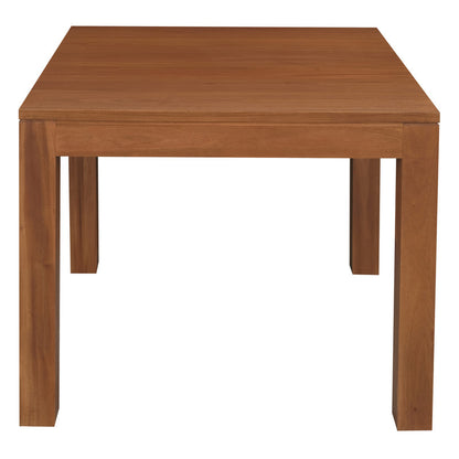 Amsterdam Solid Mahogany Timber Dining Table 90 x 90 cm (Light Pecan) V199-DT9090TALP