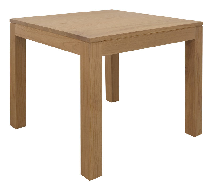 Amsterdam Solid Mindi Timber Dining Table 90 x 90 cm (Natural) V199-DT9090TAMDNI