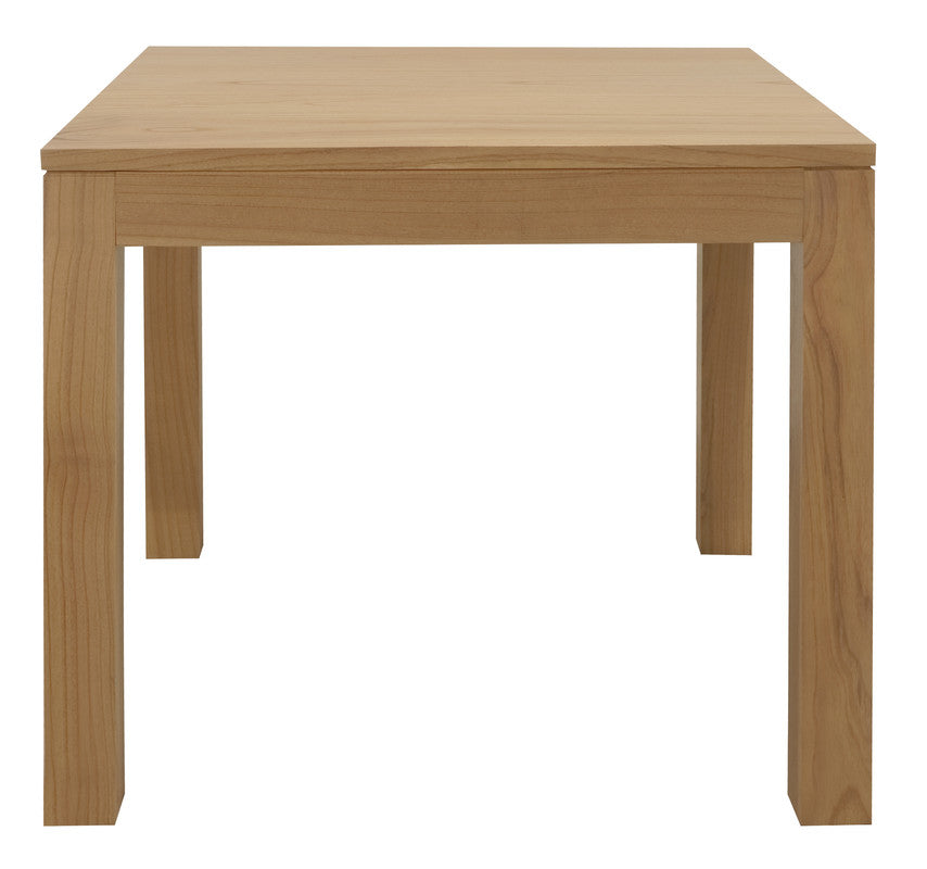Amsterdam Solid Mindi Timber Dining Table 90 x 90 cm (Natural) V199-DT9090TAMDNI
