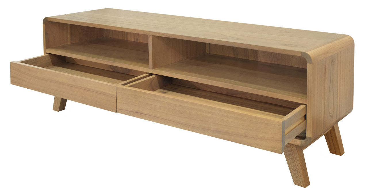 Providence 2-Drawer Entertainment Unit (Natural) V199-EU002PFLN