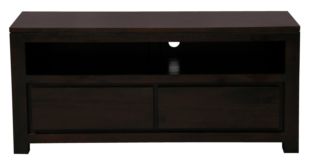 Amsterdam 2 Drawer Entertainment Unit (Chocolate) V199-EU002TAC