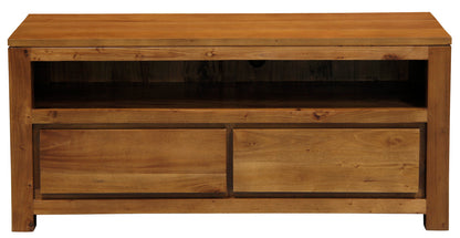 Amsterdam 2 Drawer Entertainment Unit (Light Pecan) V199-EU002TALP