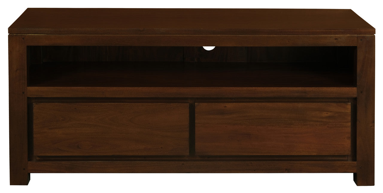 Amsterdam 2 Drawer Entertainment Unit (Mahogany) V199-EU002TAM