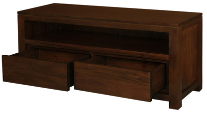 Amsterdam 2 Drawer Entertainment Unit (Mahogany) V199-EU002TAM