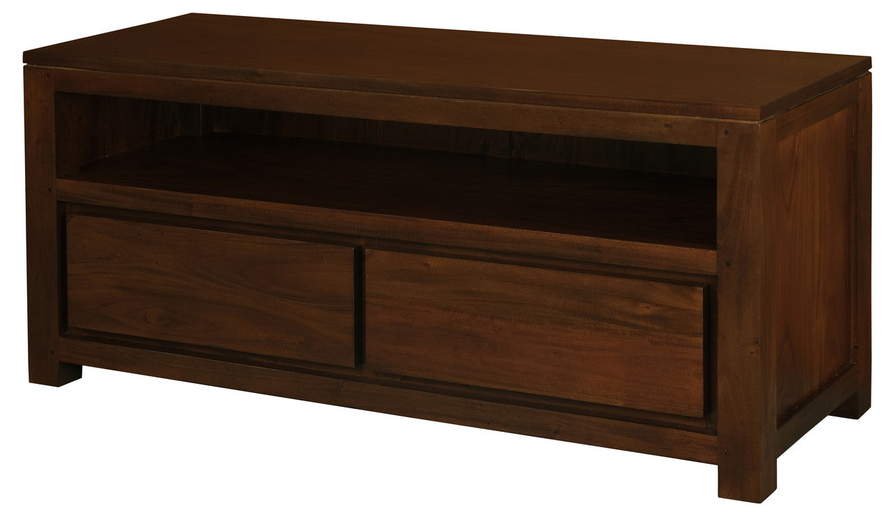 Amsterdam 2 Drawer Entertainment Unit (Mahogany) V199-EU002TAM