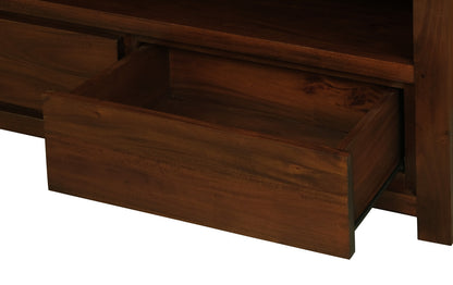 Amsterdam 2 Drawer Entertainment Unit (Mahogany) V199-EU002TAM