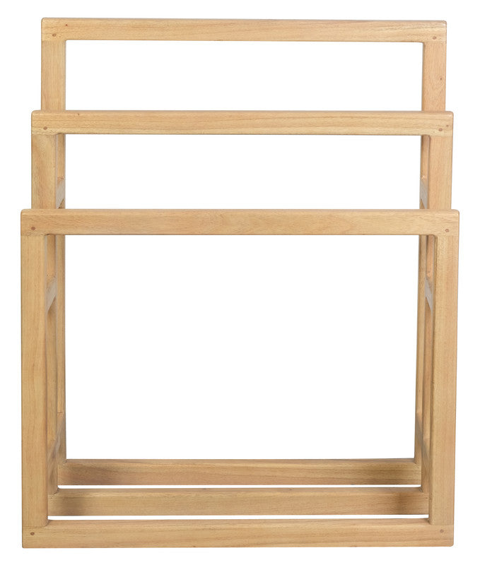 Nobu Solid White Cedar Wood Towel Stand (Natural) V199-HR000MDNI