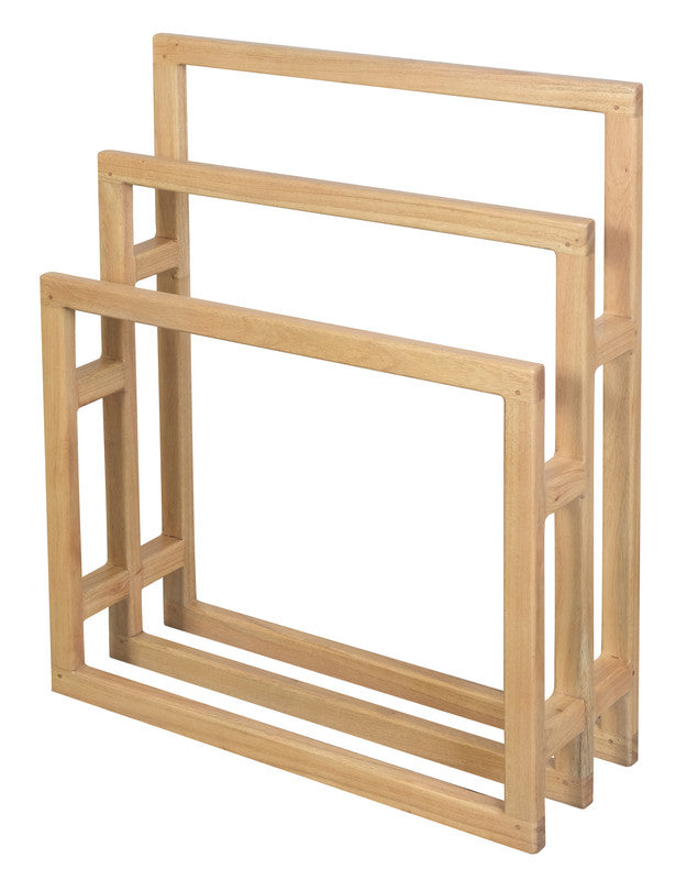 Nobu Solid White Cedar Wood Towel Stand (Natural) V199-HR000MDNI