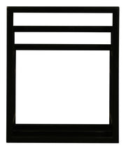 Nobu Solid Mahogany Timber Towel Stand (Black) V199-HR000MHB