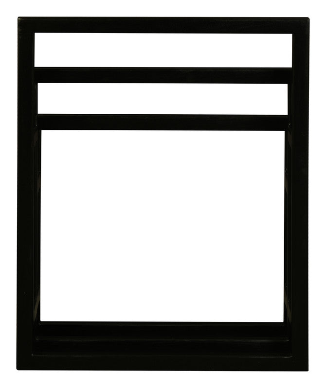 Nobu Solid Mahogany Timber Towel Stand (Black) V199-HR000MHB