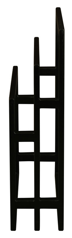 Nobu Solid Mahogany Timber Towel Stand (Black) V199-HR000MHB