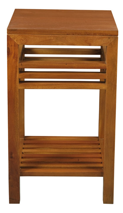Holland Solid Mahogany Lamp Table (Light Pecan) V199-LT000HSRLP