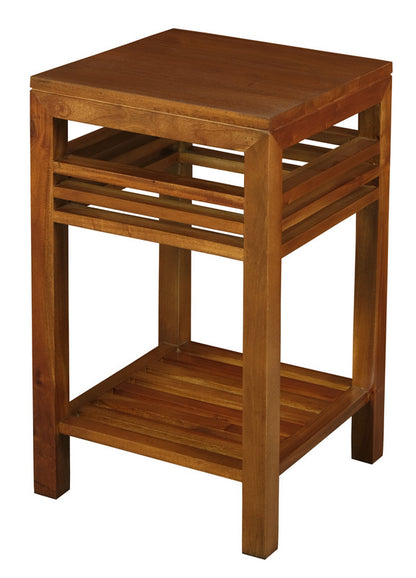 Holland Solid Mahogany Lamp Table (Light Pecan) V199-LT000HSRLP
