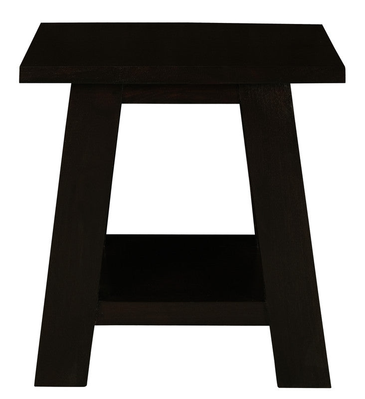 Tokyo Solid Mahogany Timber Lamp Table (Chocolate) V199-LT000JSC
