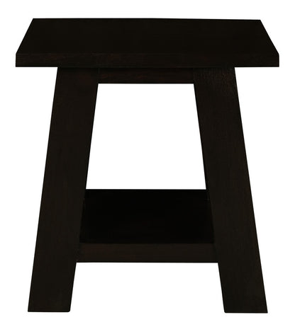 Tokyo Solid Mahogany Timber Lamp Table (Chocolate) V199-LT000JSC