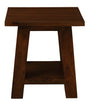 Tokyo Solid Mahogany Timber Lamp Table (Mahogany) V199-LT000JSM