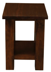 Tokyo Solid Mahogany Timber Lamp Table (Mahogany) V199-LT000JSM