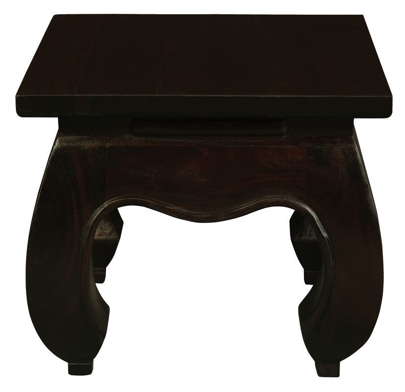 Dynasty Solid Mahogany Timber Lamp Table (Chocolate) V199-LT000OLC