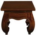 Dynasty Solid Mahogany Timber Lamp Table (Mahogany) V199-LT000OLM