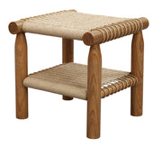 Kelly Handwoven Rattan Lamp Table (Almond) V199-LT000RTKLAL