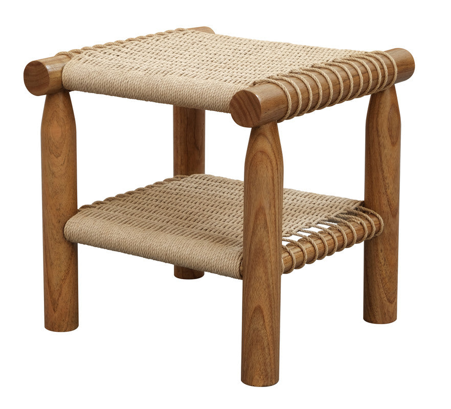 Kelly Handwoven Rattan Lamp Table (Almond) V199-LT000RTKLAL