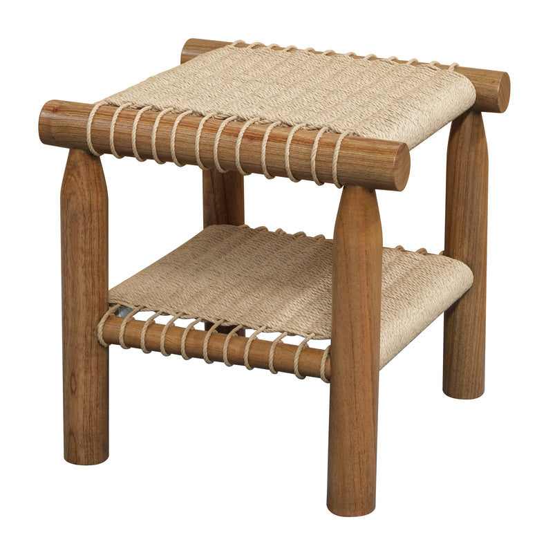 Kelly Handwoven Rattan Lamp Table (Almond) V199-LT000RTKLAL