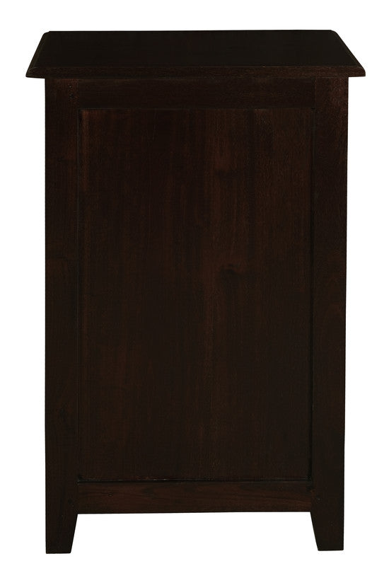 Tasmania 1 Drawer Solid Mahogany Timber Lamp Table (Chocolate) V199-LT001PNC